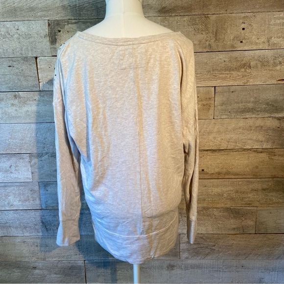 DKNY women’s cream coloured sweatshirt in  size‎ x-small - Picture 3 of 9